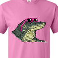thumbnail image 4 of Inktastic Sunny Gator in Pink Sunglasses T-Shirt, 4 of 5