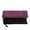 PURPLE, variant on Soft Faux Suede Colorblock Wristlet