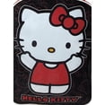 thumbnail image 4 of Hello Kitty 15” Backpack Sanrio Bows Cat Black Red School Bag Girls, 4 of 6