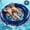 Navy Blue, variant on 2-Person Pool Floats Adult Heavy Duty, Giant 75"X75" Inflatable Tanning Pool Mats with Cup Holders, Detachable Headrest, Multi-Purpose Water Lounger for Pool Party, Lake, Beach, River, Outdoor