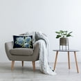 thumbnail image 3 of Stupell Industries Blue Toned Hydrangeas Trio Decorative Printed Throw Pillow, design by Janice Gaynor, 3 of 6