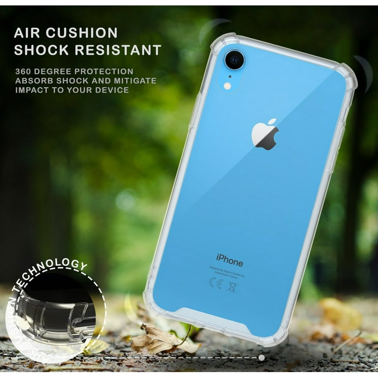 Apple Iphone Iphone Xr Blue With Clear Case IPhone XR Unicorn