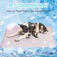 thumbnail image 6 of Pet Cooling Mat Cooling Mat for Dogs | Extra Large Washable Dog Bed for Large Dogs | Cooling Pad for Dog Summer Pet Sleeping Mat 1 Pack 43 X 31 Inches, 6 of 8