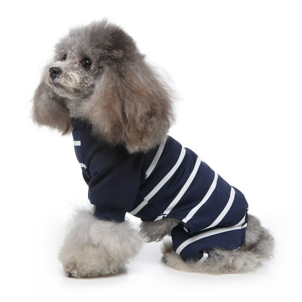 Pijamas para Mascotas Xihbxyly Ropa de Hogar Pijama En Contraste Ropa de Punto para Mascotas