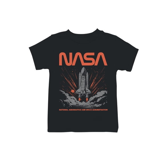 Officially Licensed Nasa Space Shuttle Launch Art Youth's T-shirt