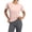 Pink Womens Tops, variant on Womens Yoga Tops Short Sleeve Crew Neck T-Shirts Mesh Splice Back Tees for Running Workout Mother Gifts