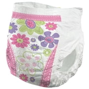 Comfees Training Pants for Girls, DriNite 12-hr Leakage Protection, 4T-5T over 38 lbs, 19 Count, 6 Packs, 114 Total