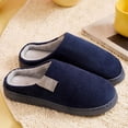 thumbnail image 2 of Kilaqueen Slippers for Women Winter Home Warm Thick Bottom Memory Foam Non Slip Casual Soft Comfy Indoor Outdoor Shoes, 2 of 5