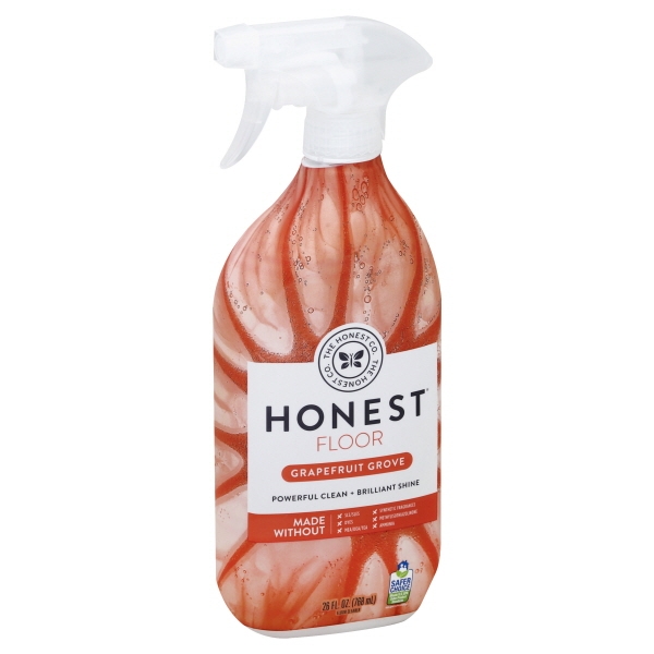 The Honest Company Grapefruit Grove Floor Cleaner, 26 oz