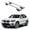 Silver, variant on ERKUL Roof Rack Cross Bars for BMW X3 F25 2011-2017 | Aluminum Crossbars with Anti Theft Lock for Rooftop | Compatible with Flush Rails - Black