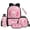 Axolotl Pink Heart, variant on Galaxy Axolotl Backpack with Lunch Box, Water Bottle Pouch, Pencil Case & Keychain, Cute Aesthetic Kids Backpack for Girls 6-10, 2nd-3rd Grade, 5-Piece School Bag Set, Back to School