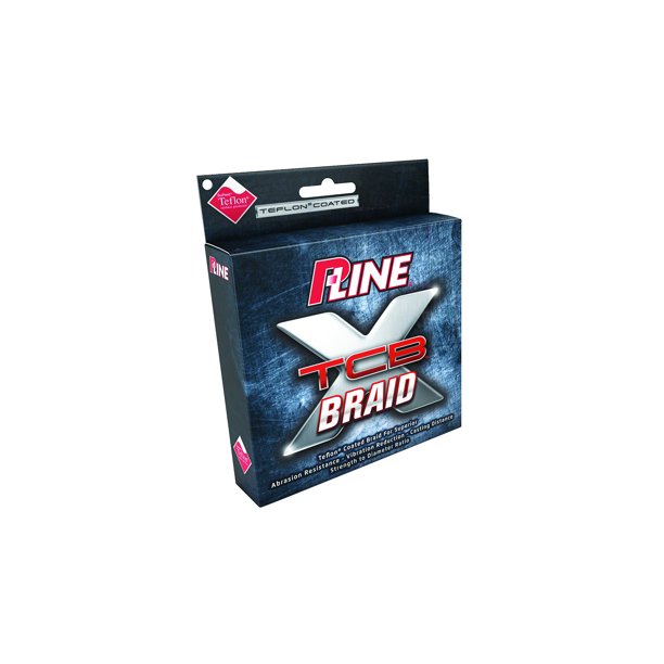 PLine TCB Teflon Coated Braided Fishing Line 65 Lb White 2500 Yards