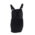 thumbnail image 2 of Vanilla Star Juniors' Corduroy Overalls Dress Black Size 3, 2 of 2