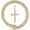 Gold - 18 inches, variant on Gold/Silver Diamond Cross Pendant Necklace for Men Women-Iced Out Chains with Cross Necklace 18 Inch