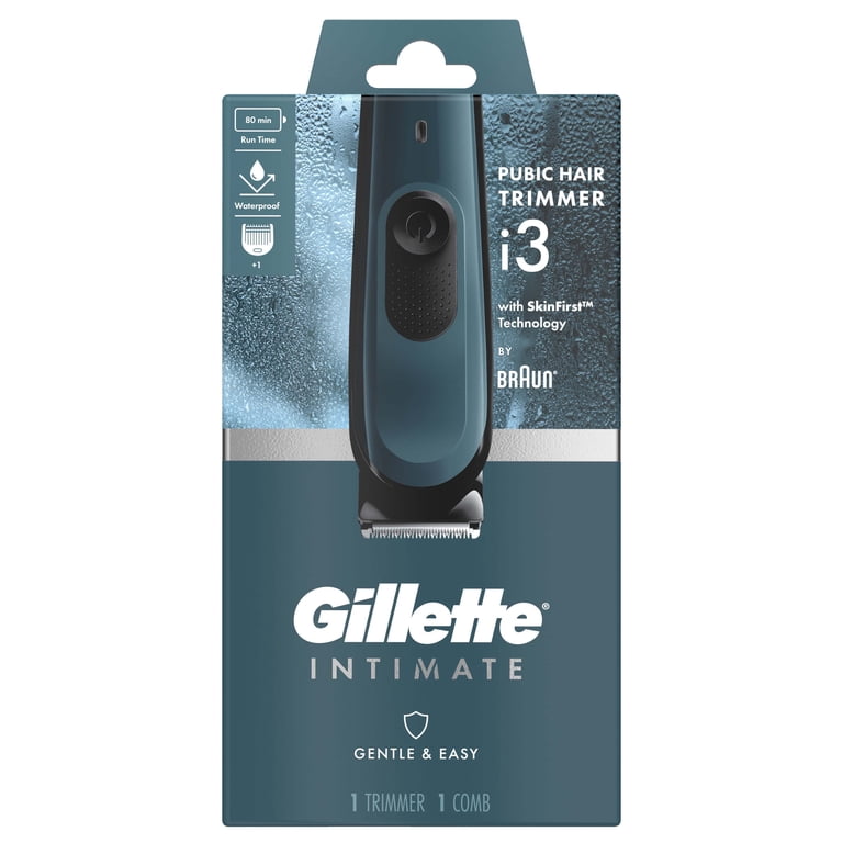 Gillette Intimate i3 Men's Pubic Hair Trimmer, Waterproof photo 7