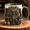 Black, variant on Marine Dad Accent Mug Custom Tactical Gear Medal Boots Father's Day Gift for Dad