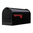 thumbnail image 1 of Gibraltar Mailboxes Elite Boîte aux Lettres Résidentielle en Acier Grande avec Support Postal, Noire, 1 of 7