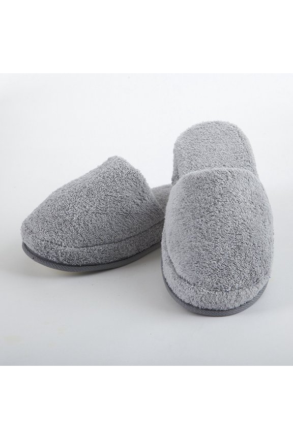 Turkish Luxury Spa Slippers for Men and Women, 100% Cotton Terry House Slippers Indoor/Outdoor, Made in Turkey