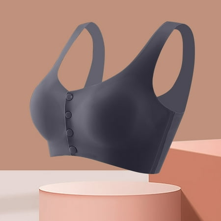 

Knosfe Comfort Bras for Women Sexy Lightly Wireless Bra Women s Yoga Workout Front Close Bralette