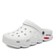 thumbnail image 2 of Zuecos de plataforma sin cordones para hombres y unisex: ¡sandalias huecas antideslizantes para interiores y exteriores!, 2 of 4