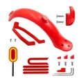 thumbnail image 1 of Soidarity Kit de guardabarros para prevenir el agua, suministros para patinete, tablero contra salpicaduras, soporte de cola de pato, pieza reemplazada, Bicicletas eléctricas Rojo Soidarity OD024594-03, 1 of 6