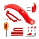 thumbnail image 1 of Soidarity Kit de guardabarros, instalación práctica, suministros para prevenir el agua, tablero contra salpicaduras, soporte de cola de pato, Bicicletas eléctricas Rojo Soidarity OD024594-03, 1 of 6