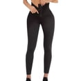 thumbnail image 1 of Leggins Deportivo Licra Con Faja Modeladora Reductora Bk Roy, 1 of 8
