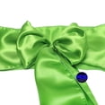thumbnail image 3 of MDS Pack of 25 Satin Chair Sashes Bow Sash for Wedding and Events Decor -parrot green, 3 of 7