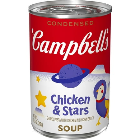 Campbell's Condensed Kids Soup, Chicken & Stars Soup, 10.5 Oz. Can