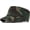 Camo Green, variant on Military Cadet Army Cap for Men Women-Washed Cotton Vintage Adjustable Flat Top Baseball Hat