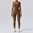 thumbnail image 4 of Chándal para mujer, monos de yoga, mamelucos de manga larga de una pieza, ropa deportiva, conjunto de gimnasio, ropa de entrenamiento para mujer, 4 of 5