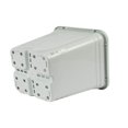 thumbnail image 2 of SunPack Food Grade & BPA Free, UV Resistant, Square Pot, White 10" H, 2 of 2