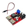 thumbnail image 4 of Módulo reductor de voltaje, de 9V, 12V, 24V, 36V a 5V, módulo de fuente de alimentación, corriente de salida de 3A, placa reguladora., 4 of 8