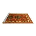 thumbnail image 2 of Ahgly Company Machine Washable Indoor Rectangle Persian Yellow Traditional Area Rugs, 5' x 7', 2 of 4
