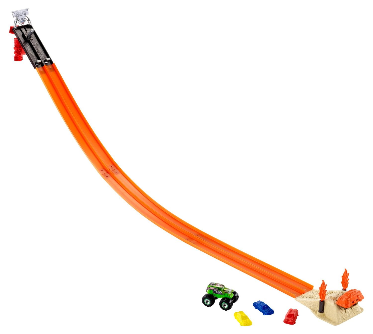 hot wheels monster jam track set walmart