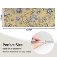 thumbnail image 5 of Pioneer Flower Floral Print Pattern Kitchen Rug Mat,Kitchen Runner Rugs Non Skid Washable,Decorative Kitchen Floor Mats for Kitchen,Sink,Laundry,17"X47", 5 of 5