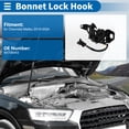 thumbnail image 4 of Conjunto de pestillo del capó Unique Bargains para Chevrolet Malibu 2019-2024, bloqueo de liberación del capó No. 84706443 1 Pcs, 4 of 7