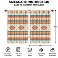 thumbnail image 2 of Blackout Kids Curtains,Colorful Geometric Striped Pattern Childrens Insulated Curtains Set Of 2,Bedroom Essentials,Toddler Room Decor 42x63in(106x160cm), 2 of 5