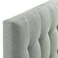 thumbnail image 5 of Modway Lily Twin Upholstered Fabric Headboard in Gray, 5 of 9