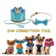 thumbnail image 4 of PTOOTP 1Jgo Accesorios De Fiesta Para Perro Con Sombrero De Cumpleaños Y Corbatín Coordinados Y Cómodos, 4 of 6