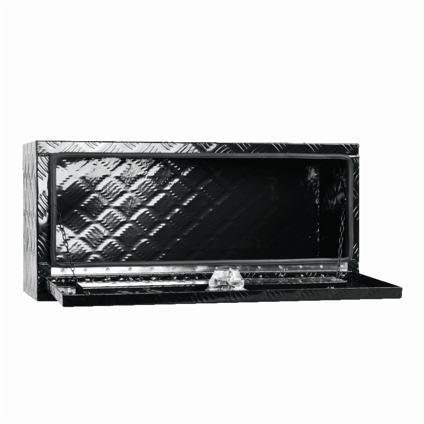 30"x12"x14“ Alum Underbody Truck Tool Box Trailer Storage w/Lock T-Handle Latch