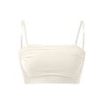 thumbnail image 4 of Summer Backless Bra for Women SAdjustable Thin Straps Wireless Bralette U Back Multiway Halter Bra, 4 of 5