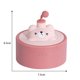 thumbnail image 2 of Molde de silicona para bolas de hielo, reutilizable, lindo oso, molde para cubitos de hielo, herramientas de cocina (rosa), 2 of 6
