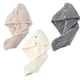 thumbnail image 1 of Paquete de 3 toallas suaves para secar el cabello en la ducha para mujer, turbante giratorio para el cabello, gorro de secado, gran regalo para mujeres, 1 of 5
