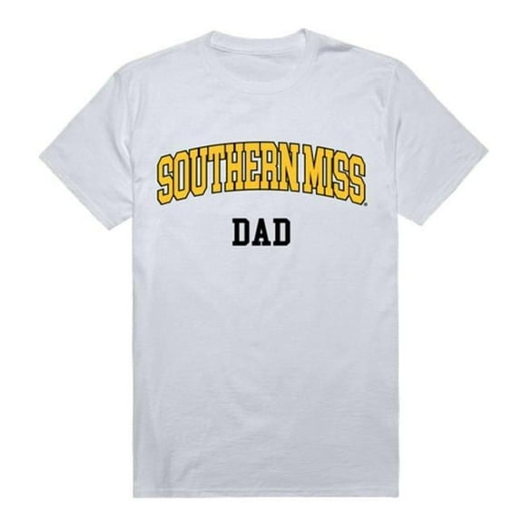 University of Southern Mississippi College Dad T-Shirt, White - Medium