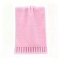 thumbnail image 3 of Aoznliie Bath Towel,Quick Drying Cotton Bath Towels,14x 30 in Soft & Absorbent Bath Towels for Bathroom Hotel Gyms,Pink, 3 of 8