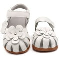 thumbnail image 7 of Girl's Genuine Leather Sandals Closed-toe Princess Dress Sandal Shoes, 7 of 7