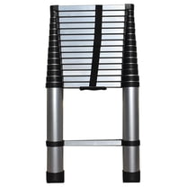 luminescence lez 14.5 ft Aluminum Telescoping Ladder, 330 lbs Capacity ...