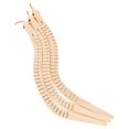 thumbnail image 1 of 3pcs Unfinished Wooden Snake Toys Wiggly Snake Flexible Jointed Wood Snake Toy, 1 of 4