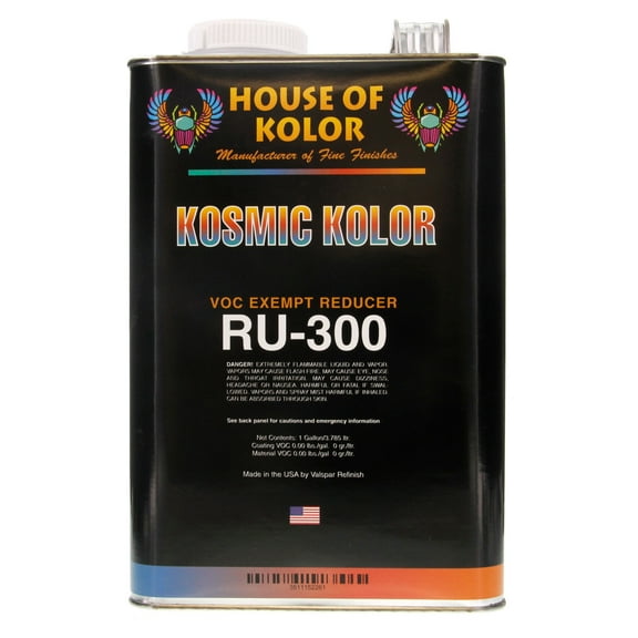 1 GALLON RU300/RU-300 HOUSE OF KOLOR VOC EXEMPT REDUCER